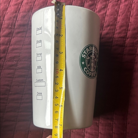 Starbucks Barista White Mug with Green Logo- flower Vase! - Picture 6 of 6